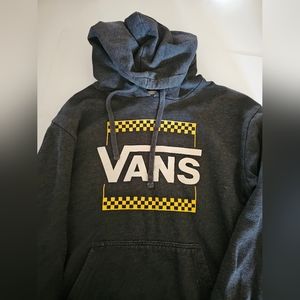 Vintage Vans Graphic Grey Hoodie - Womens size xsmall